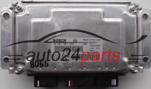 MOTORSTEUERGERÄT ECU STEUERGERÄT  CITROEN C2 1.6 BOSCH 0 261 207 999, 0261207999, 96 534 918 80, 9653491880, 9648002280, ME7.4.4 62 