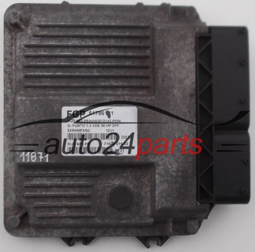 MOTORSTEUERGERÄT ECU STEUERGERAT FIAT PANDA 1.3 JTD 51786121, MJD 6F3.P5, MJD6F3P5