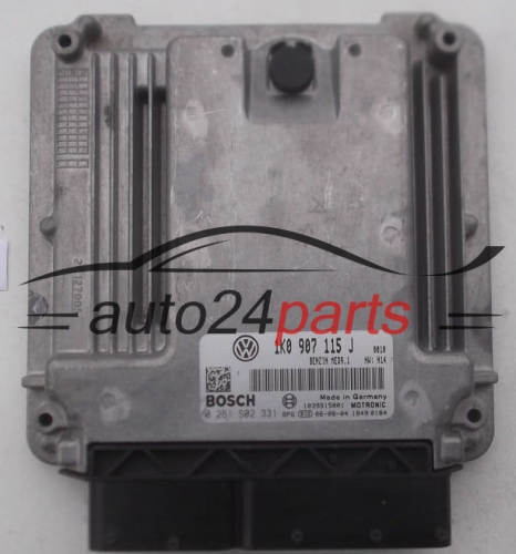 MOTORSTEUERGERÄT ECU STEUERGERAT VW VOLKSWAGEN GOLF 2.0 BOSCH 0 261 S0