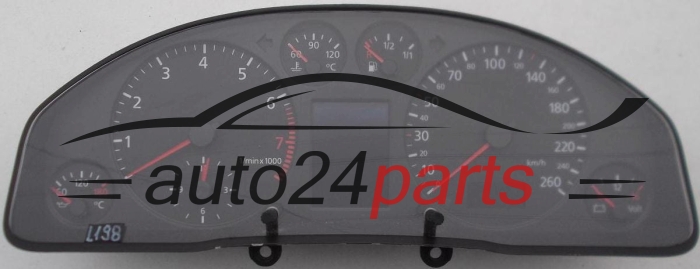 TACHO KOMBIINSTRUMENT VOLKSWAGEN AUDI 4B0 919 880 H, 4B0919880H, VDO 110 008 890/002, 110008890002