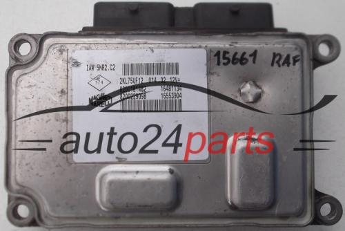 MOTORSTEUERGERÄT ECU STEUERGERAT RENAULT MAGNETI MARELLI IAW 5NR2.C2, IAW5NR2C2, 8200181482, 8200229098, 16481134, 16553904