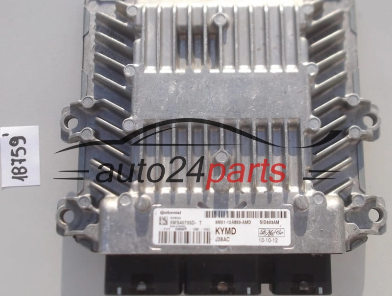 KOMPUTER STEROWNIK SILNIKA FORD FOCUS 8M 51-12A650-AMD, 8M5112A650AMD, 5WS40735D-T, KYMD 