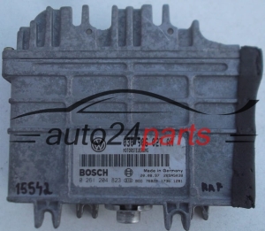 KOMPUTER STEROWNIK SILNIKA VW VOLKSWAGEN SEAT BOSCH 0 261 204 823, 0261204823, 030 906 027 AH, 030906027AH