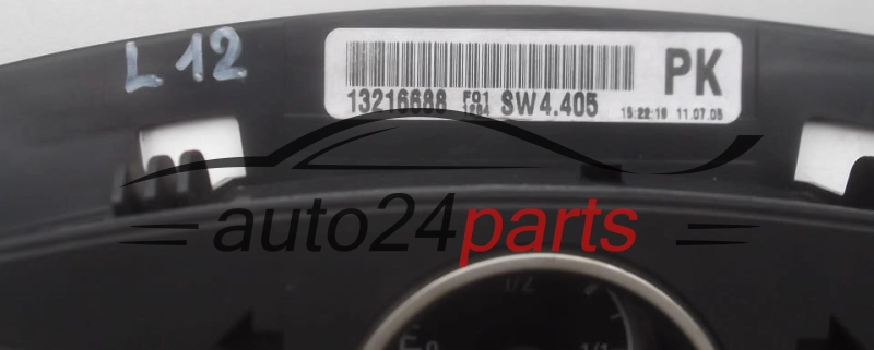 ZESPÓŁ WSKAŻNIKÓW ZEGARY PRĘDKOŚCIOMIERZ LICZNIK OPEL ASTRA H ZAFIRA B 13216688