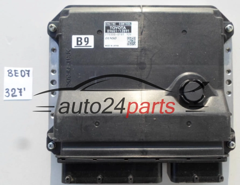 KOMPUTER STEROWNIK SILNIKA TOYOTA AURIS 89661-12B91, 8966112B91, 275300-0181, 2753000181