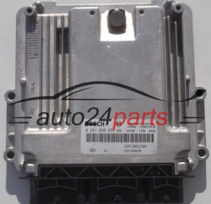 MOTORSTEUERGERÄT ECU STEUERGERÄT RENAULT CAPTUR CLIO 1.5 DCI BOSCH 0 281 030 899, 0281030899, 237104376R, 237104627R 