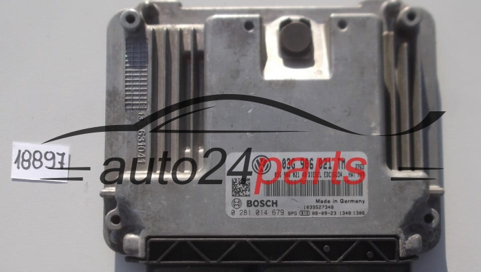 KOMPUTER STEROWNIK SILNIKA VW VOLKSWAGEN GOLF JETTA 1.9 TDI BOSCH 0 281 014 679, 0281014679, 03G 906 021 TM, 03G906021TM, EDC16U34