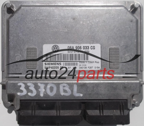 MOTORSTEUERGERÄT ECU STEUERGERÄT VW VOLKSWAGEN TOURAN 1.6 BGU 06A 906 033 CG