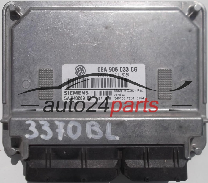MOTORSTEUERGERÄT ECU STEUERGERÄT VW VOLKSWAGEN TOURAN 1.6 BGU 06A 906 033 CG