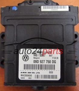 BOITE DE VITESSES AUTOMATIQUE AUDI A6 Q7 VOLKSWAGEN 3.0 TDI AISIN 09D 927 750 DG, 09D927750DG 