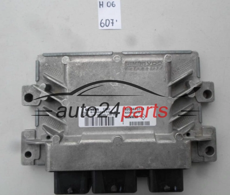 KOMPUTER STEROWNIK SILNIKA RENAULT CLIO 1.2 SIEMENS SIM32 S120201109A, S120201109 A, 120201109, 8200473744, 8200400246