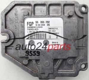 ECU CENTRALITA DE MOTOR OPEL SAAB 9-3 1.8 Z18XE SIEMENS VDO 5WK9 403, 5WK9403, FGP 55 355 292, 55355292 