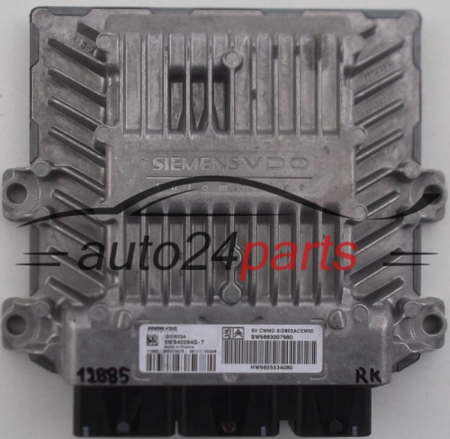 KOMPUTER STEROWNIK SILNIKA PEUGEOT 407 2.0 HDI 5WS40264G-T