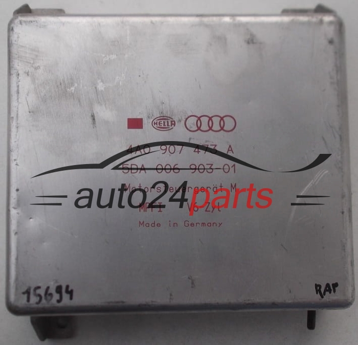 KOMPUTER STEROWNIK SILNIKA AUDI 80 B4 100 C4 2.6 4A0907473A, 4A0 907 473 A, 5DA00690301, 5DA 006 903-01