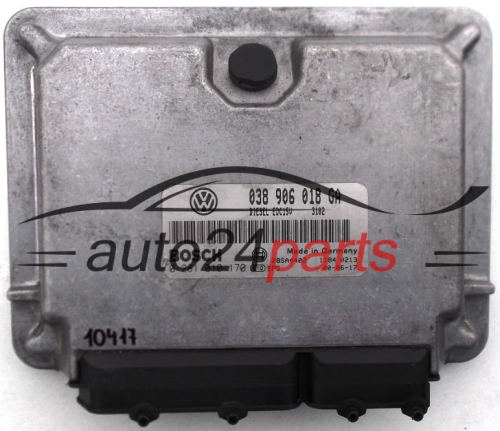 KOMPUTER STEROWNIK SILNIKA VW VOLKSWAGEN PASSAT 1.9 TDI 038 906 018 GA, 038906018GA, BOSCH 0 281 010 170, 0281010170