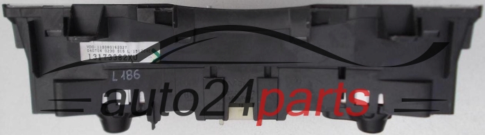 Tacho Kombiinstrument OPEL MERIVA VDO 110080162027 13173382XU, 13173382 XU 