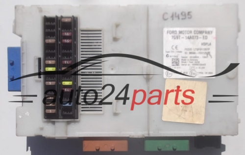 SKRZYNKA BEZPIECZNIKOW MODUL FORD DELPHI 28130624, 7G9T-14A073-ED, 7G9T14A073ED 