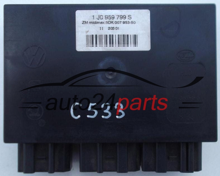 CENTRALITA DE CONFORT VW SEAT SKODA HELLA 5DK 007 953-50, 1J0 959 799 S