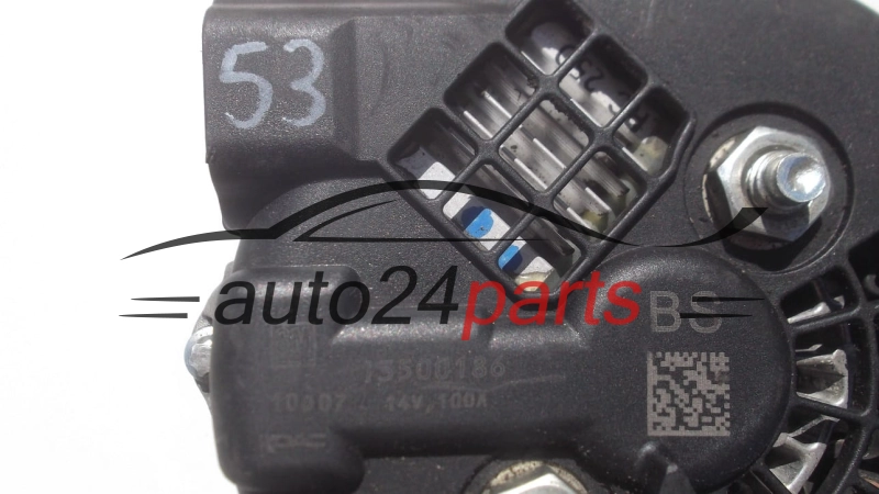 ALTERNATOR 1.7 CDTI OPEL ASTRA J 13500186 BS, 100A