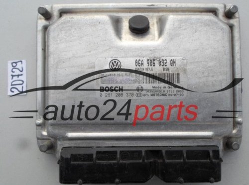 KOMPUTER STEROWNIK SILNIKA SEAT 1.8 T BOSCH 0 261 208 370, 0261208370, 06A 906 032 QN, 06A906032QN 
