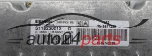 KOMPUTER STEROWNIK SILNIKA CITROEN S118230012 D, S118230012D, SIRIUS 81
