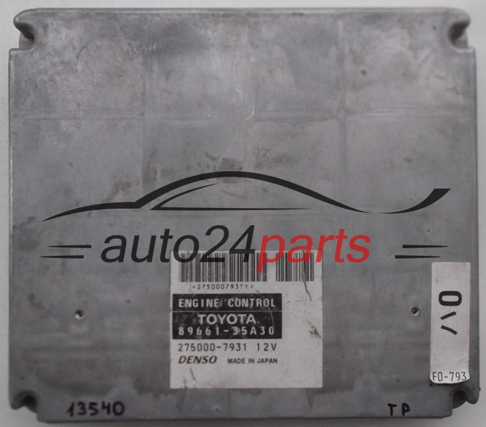 Sterownik silnika TOYOTA 8966135A30 2750007931 -