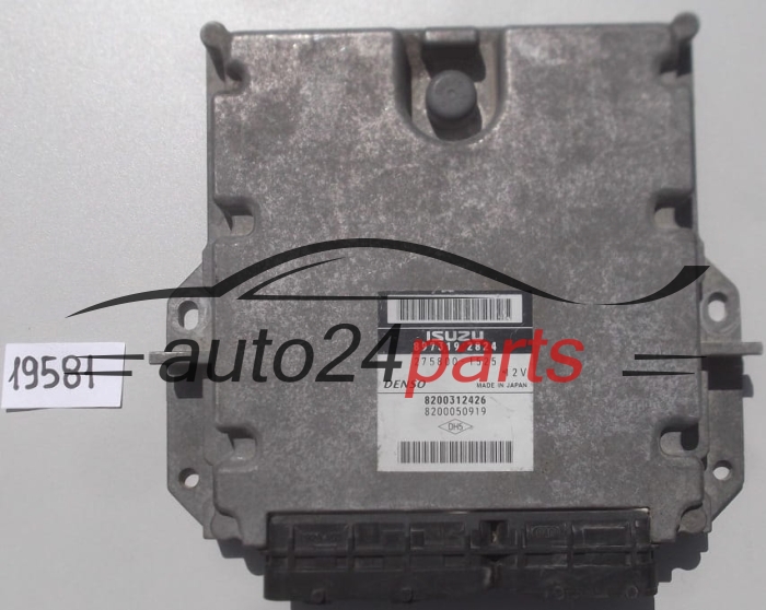 KOMPUTER STEROWNIK SILNIKA RENAULT ESPACE 3.0 DCI ISUZU 897319 2824,  DENSO 275800-1525