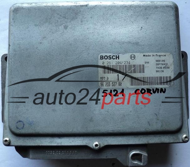 Centralita de motor PEUGEOT 406 3.0 BOSCH 0261204234 9625552780
