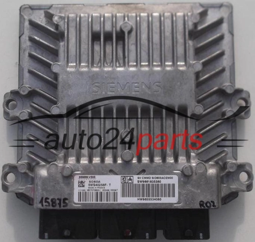 KOMPUTER STEROWNIK SILNIKA CITROEN PEUGEOT SIEMENS 5WS40258F-T