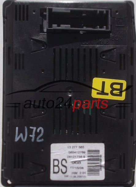 WYŚWIETLACZ RADIA CIEKŁOKRYSTALICZNY OPEL VECTRA C GM 1 13277585BS
