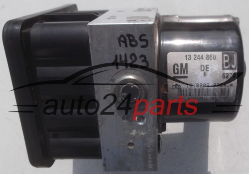 POMPE HYDRAULIQUE ET CALCULATEUR dABS OPEL ASTRA H ZAFIRA B GM 13 244 860 BJ, 13244860, ATE 10.0206-0264.4, 10020602644, 10.0960-0570.3, 10096005703