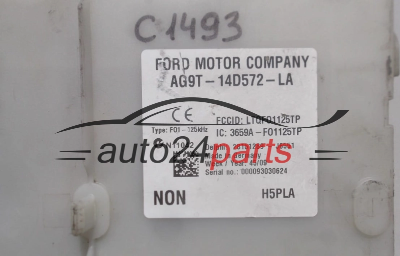 SKRZYNKA BEZPIECZNIKOW MODUL LAND ROVER DELPHI 28151289, AG9T-14D572-LA, AG9T14D572LA 