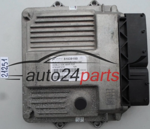 FIAT DOBLO 1.3 JTD MAGNETI MARELLI MJD 6F3.D1, MJD6F3D1, FPT 51839150, 71600.192.02, 7160019202 