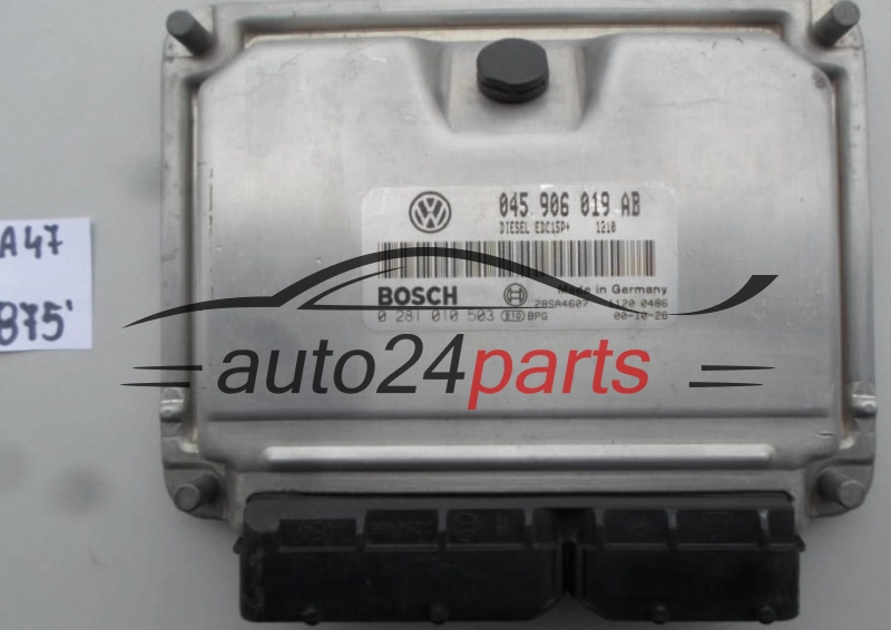  VW VOLKSWAGEN POLO 1.4 TDI BOSCH 0281010503, 0 281 010 503, 045906019AB, 045 906 019 AB