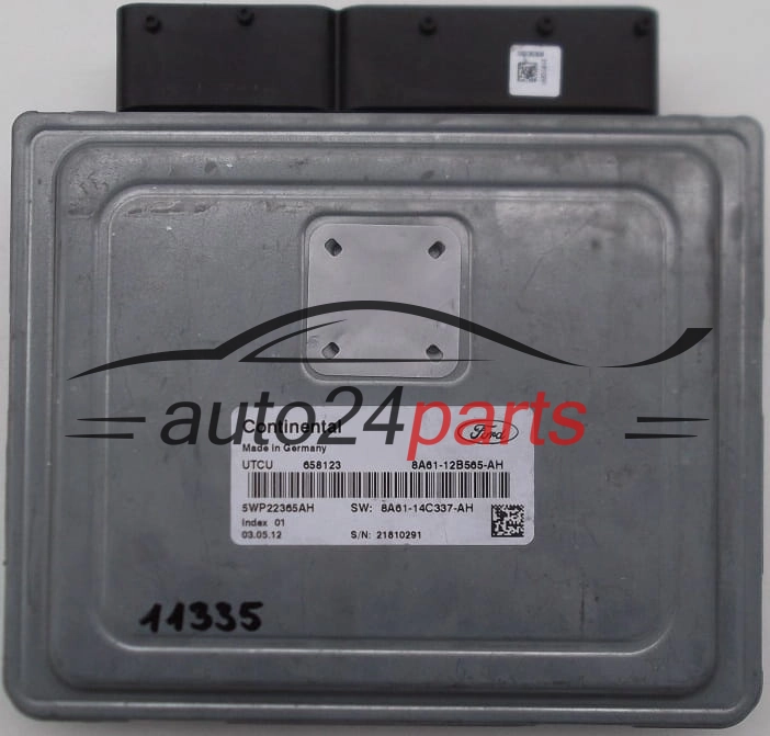 KOMPUTER STEROWNIK SILNIKA FORD FIESTA Continental 5WP22365AH, 8A61-12B565-AH,  8A61-14C337-AH