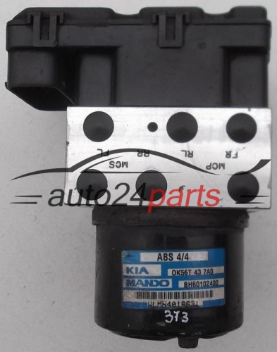ABS KIA CARNAVAL 2.9 CRDI 0K56T 43 7A0, 0K56T437A0, BH60102400, 0K56T 43 7AE, 0K56T437AE, 5WY7114A - 373