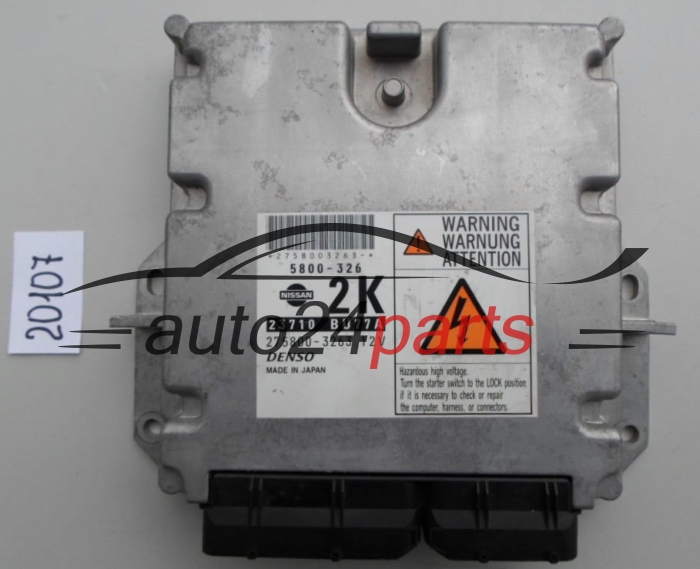 KOMPUTER STEROWNIK SILNIKA NISSAN 2.2 DCI 23710 BU77A, 23710BU77A, 275800-3263, 2758003263