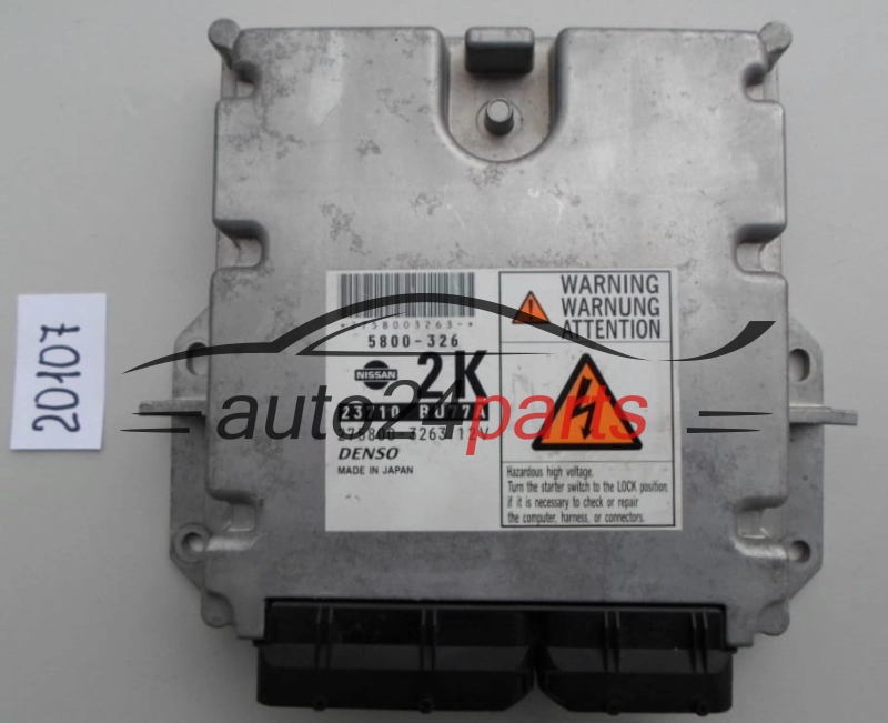 KOMPUTER STEROWNIK SILNIKA NISSAN 2.2 DCI 23710 BU77A, 23710BU77A, 275800-3263, 2758003263