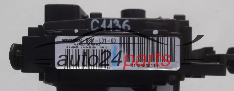 CENTRALKA MODUL STEROWNIK KOMFORTU PEUGEOT 307 BSM-L01-00 9656005580, S118983001H, S118983001 H 