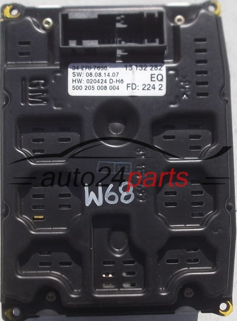 Multifunktions Anzeigeschirm Radio  OPEL VECTRA C SIGNUM GM 13 132 282 EQ, 500 205 008 004