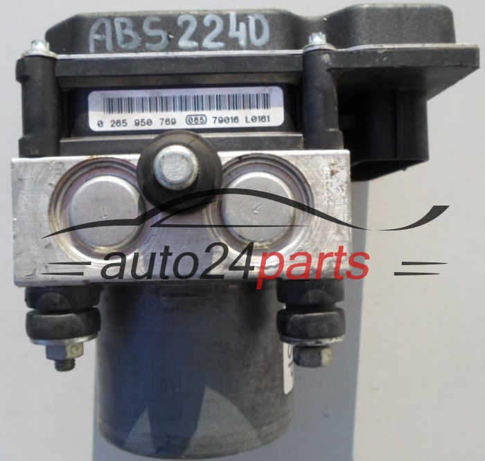 ABS POMPA FIAT GRANDE PUNTO BOSCH 0 265 235 432, 0265235432, 51798105, 0265950769