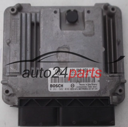 MOTORSTEUERGERÄT ECU STEUERGERÄT  VOLKSWAGEN AUDI SEAT 1.6 FSI BOSCH 0 261 S02 036