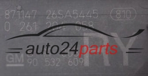 MOTORSTEUERGERÄT ECU STEUERGERAT OPEL CORSA B 1.0 X10XE