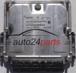 MOTORSTEUERGERÄT ECU STEUERGERÄT CHRYSLER VOYAGER 2.5 BOSCH 0 281 010 814, 0281010814, P04727664AC, HN7AAO 