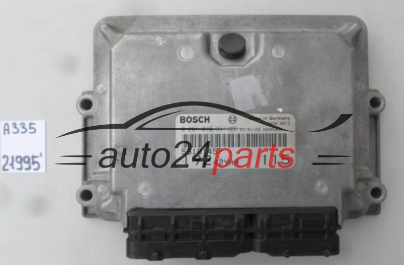 KOMPUTER STEROWNIK SILNIKA FIAT STILO 1.9 JTD BOSCH 0281010337, 0 281 010 337, 55181457 19242YAA 