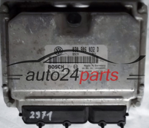 MOTORSTEUERGERÄT ECU STEUERGERÄT VW VOLKSWAGEN LUPO 1.0 030906032D, 030 906 032 D, BOSCH 0261204999, 0 261 204 999