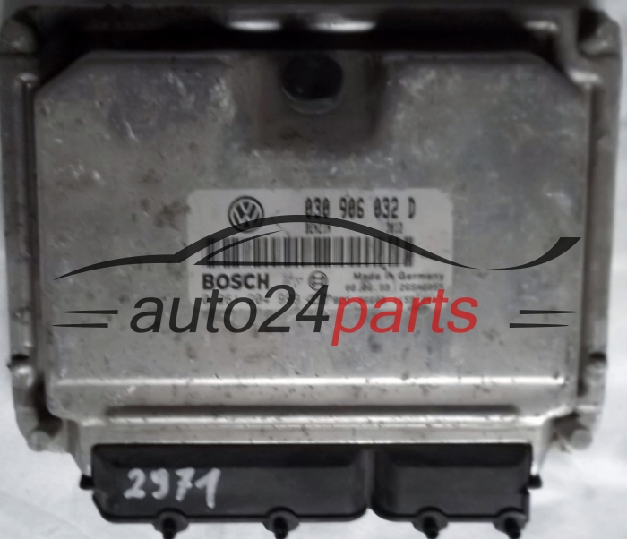 MOTORSTEUERGERÄT ECU STEUERGERÄT VW VOLKSWAGEN LUPO 1.0 030906032D, 030 906 032 D, BOSCH 0261204999, 0 261 204 999