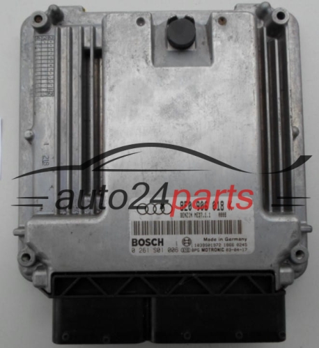 MOTORSTEUERGERÄT ECU STEUERGERAT AUDI A4 2.0 FSI BOSCH 0 261 S01 006, 8E0 906 018 K