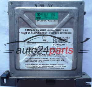 CALCULATEUR MOTEUR FIAT TIPO TEMPRA LANCIA DELTA PRISMA 1.6 WEBER IAW02P, IAW 02P, WH2P.04/4L_83