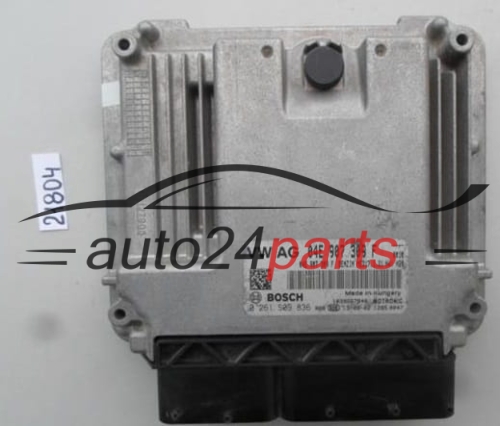CALCULATEUR MOTEUR VW VOLKSWAGEN 1.4 TSI BOSCH 0 261 S09 836, 0261S09836, 04E 907 309 F, 04E907309F, MED17.1.21